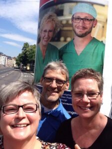 Selfies der Mitarbeiter © Frankfurter Rotkreuz-Kliniken