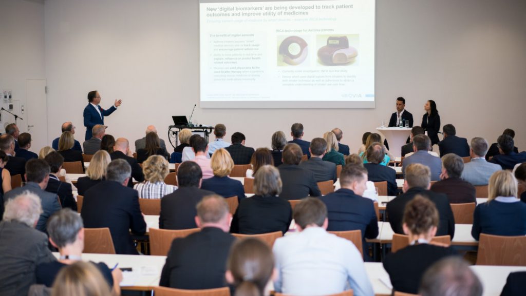 Dr. Frank Wartenberg von IQVIA führt beim 7. House of Pharma & Healthcare einen Workshop zum Thema "Digitale Trends im Gesundheitswesen" durch.