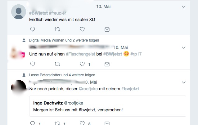 Social Media in der Event Berichterstattung