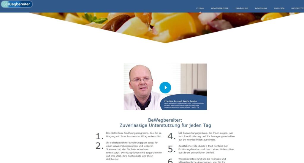 Patientenprogramme: https://www.bewegbereiter.de © Janssen-Cilag