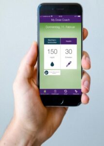 Die DiGA „My Dose Coach®“ soll Diabetes-Typ-2-Erkrankten die Insulinanpassung erleichtern. © Sanofi