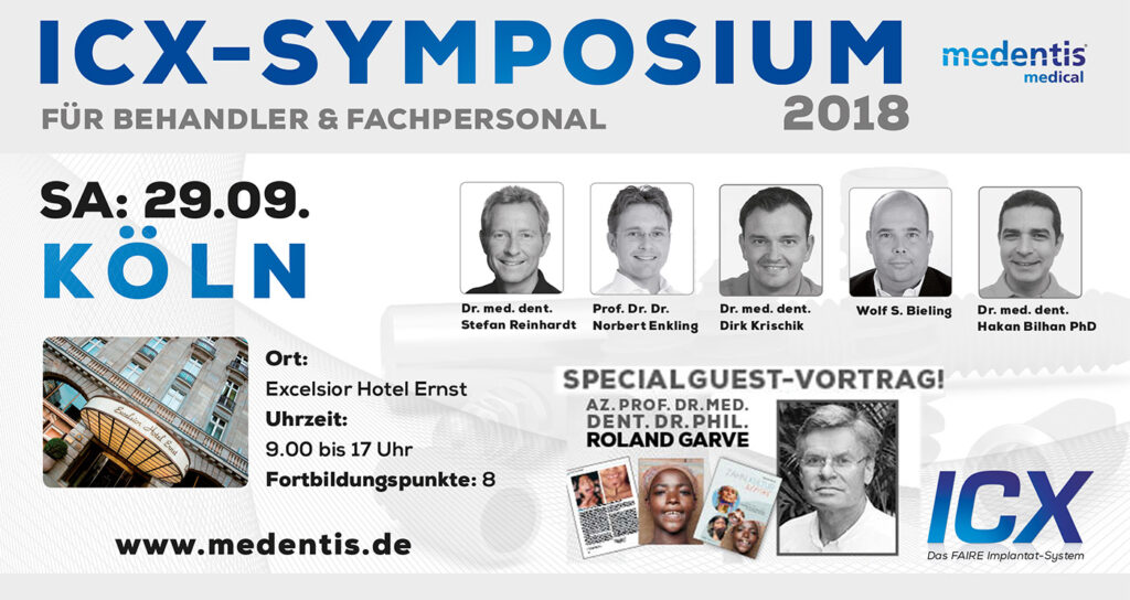 medentis veranstaltet Symposien zum Thema ICX.