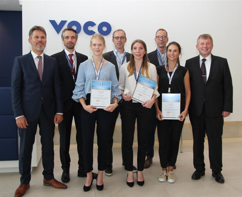 Die Gewinnerinnen der VOCO Dental Challenge 2017